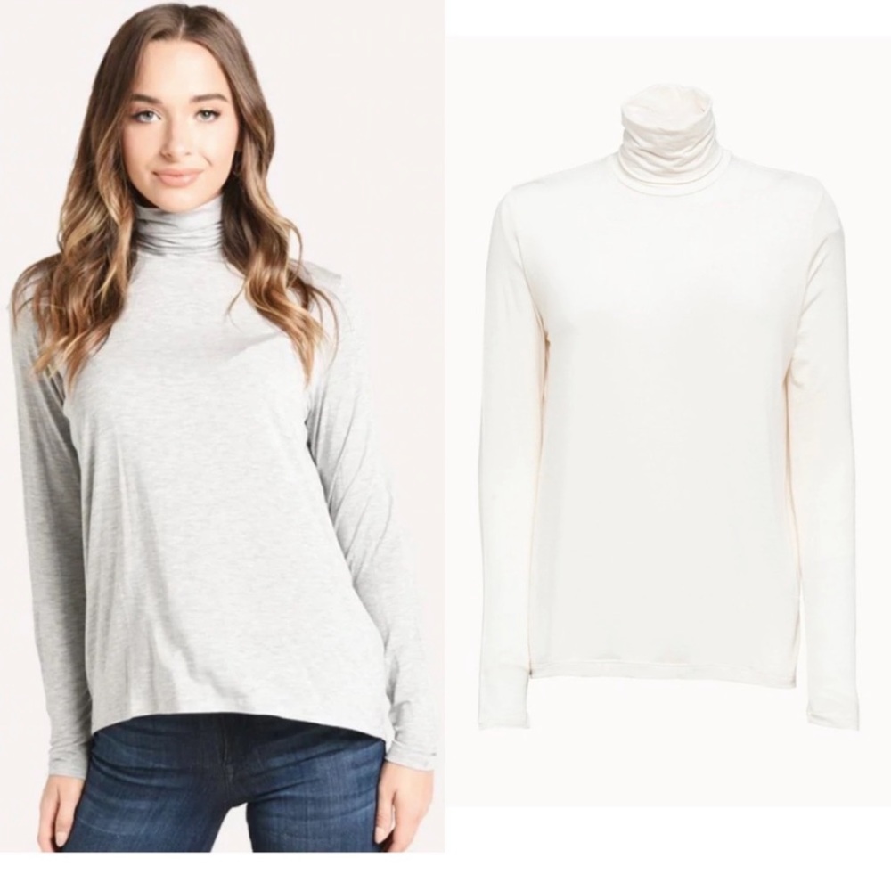 Majestic Filatures Turtleneck Top